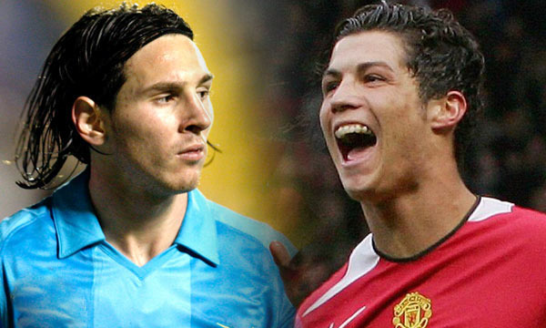 ronaldo vs messi. messi(vs)c.ronaldo